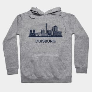 Duisburg Skyline Emblem Hoodie